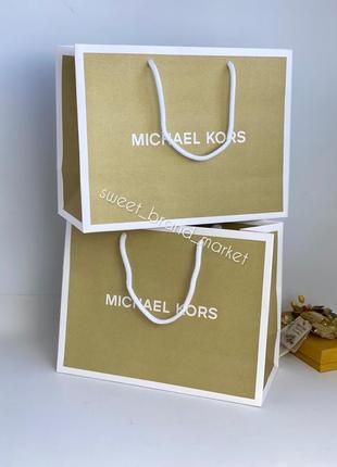 Пакет michael kors / фірмовий брендований подарунковий  пакет2 фото