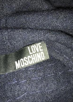 Туника , платье р 42 44 love moschino оригинал джерси с шерстью и кашемиром5 фото