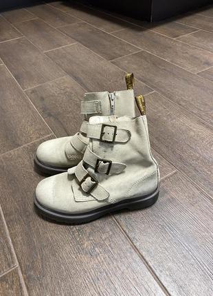 Замшевые ботики dr martens blake