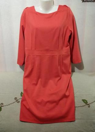 Платье трикотажное (пог 56-58 см) 36