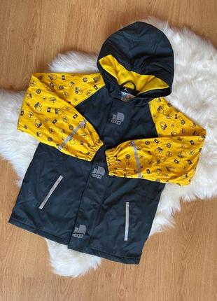 Тепла, стильна хлопчача куртка від дитячого бренду lupilu на 6-8 років1 фото