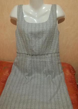 Твидовый сарафан - платье (пог 52 см) 542 фото