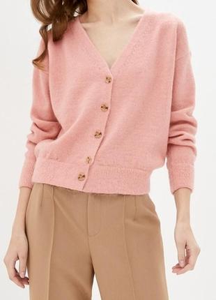 Демісезонна весняна кофта-кардиган повсякденна, вовняна