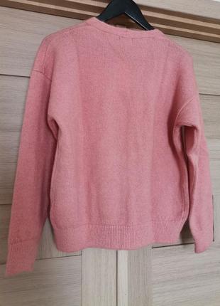 Демісезонна кофта-кардиган повсякденна, вовняна5 фото