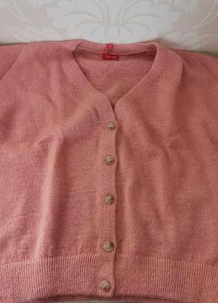 Демісезонна кофта-кардиган повсякденна, вовняна4 фото