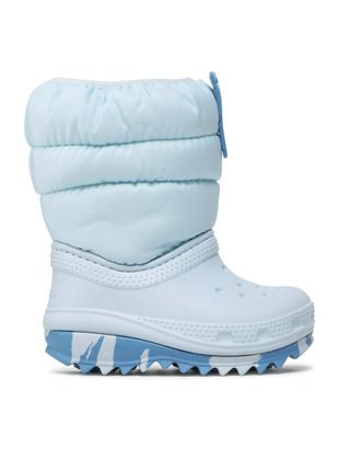 Зимние сапоги crocs kids' classic neo puff boot оригинал!5 фото