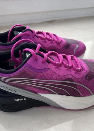Кросівки puma run xx nitro running shoes pink 376171-023 фото