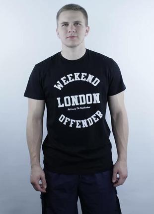 Футболка weekend offender city series 1 london t-shirt black