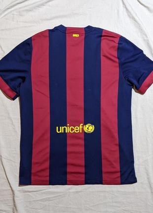 Футболка nike fc barcelona home jersey 14/152 фото