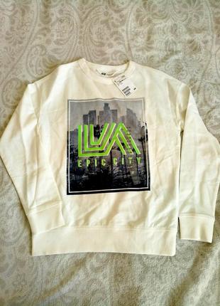 Свитшот худи h&m