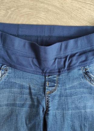 Качественные джинсы под животик для беременных5 фото