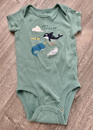 Боді з коротким рукавом ,68-74 розмір