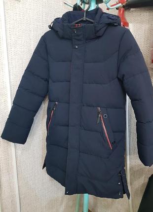 Куртка пальто на хлопчика 146-152 зріст