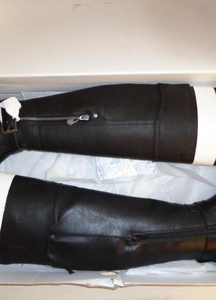 Новые женские кожаные ботфорты сапоги g by guess hickory 23 сантиметра5 фото