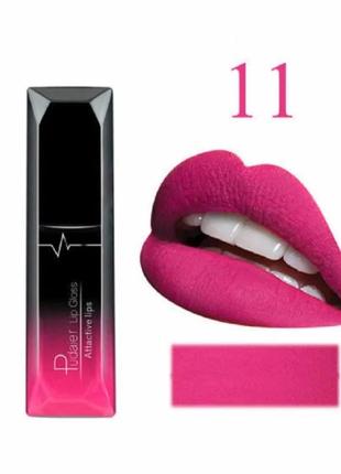 Рідка матова помада pudaier lip gloss7 фото