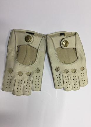 Перчатки кожаные автомобильные alpa gloves2 фото