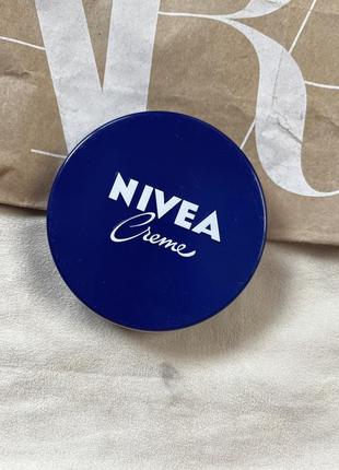 Легендарний крем для тіла та обличчя nivea  75 мл