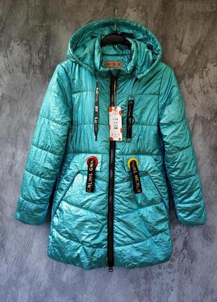 Демісезонна куртка для дівчат, демисезонная куртка для девочек, див. заміри в описі товару