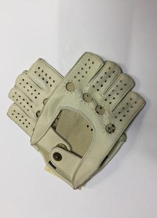 Перчатки кожаные автомобильные alpa gloves1 фото