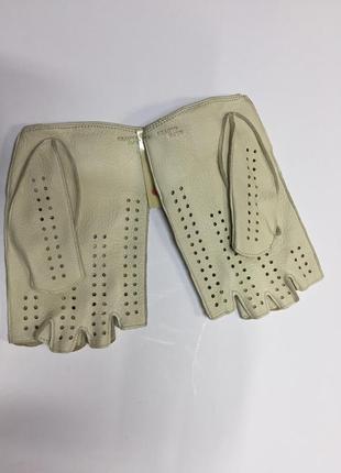 Перчатки кожаные автомобильные alpa gloves3 фото