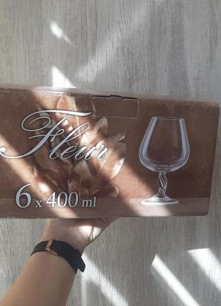 Bohemia fleur 400 ml 6 штук новые