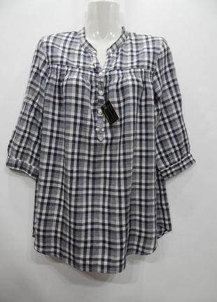 Рубашка фирменная женская selectione oversize ukr 46-48 018tr (только в указанном размере)