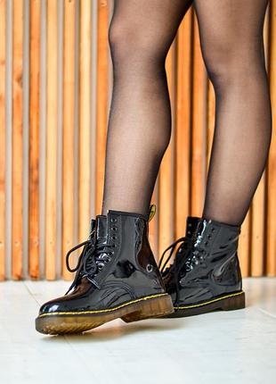 Жіночі ботінки  dr. martens white женские ботинки мартинсы