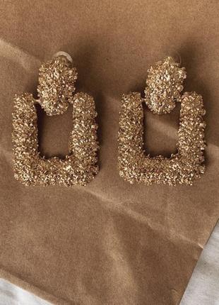 Сережки біжутерія прикраси кульчики зара zara sinsay stradivarius mohito bershka