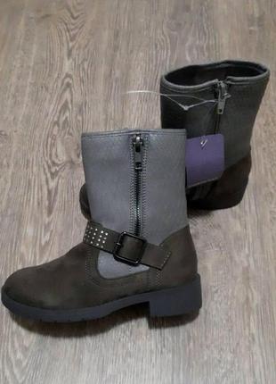 Сапоги франция kiabi демисезон на байке для девочки 31 размер