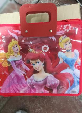 Сумка пластикова для зошитів і книжок формату а4