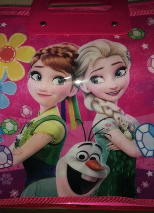 Пластикова сумка для зошитів і книжок формату а4