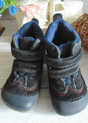 Утеплённые демисезонные  ботинки baren-schuhe