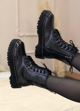 Черевики жіночі dr. martens jadon galaxy/ботинки женские доктор мартэнс жадон галакси2 фото