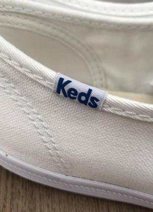 Оригінальні жіночі білі кеди keds7 фото