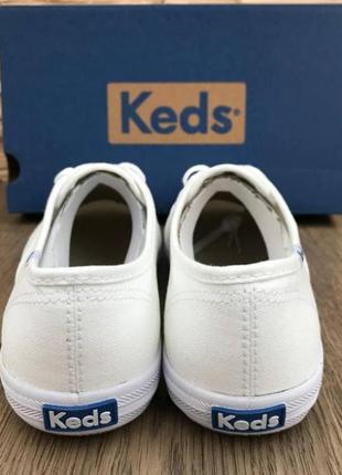 Оригінальні жіночі білі кеди keds9 фото