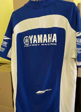 Чоловіче поло , чоловіча футболка yamaha factory racing4 фото