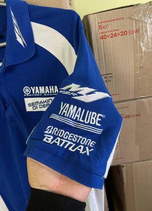 Чоловіче поло , чоловіча футболка yamaha factory racing2 фото