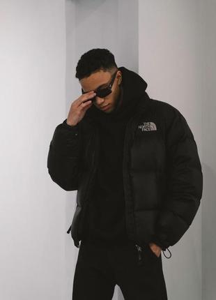 Пуховик the north face tnf 700 тнф чорний