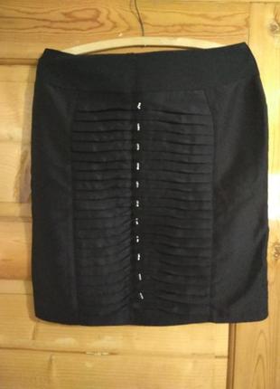 Нарядная юбка карандаш р. xl - xxl