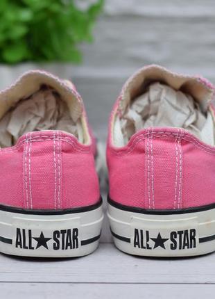 37,5 размер. розовые кеды converse all star. оригинал6 фото