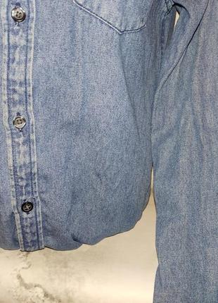 Женская джинсовая рубашка, 42-443 фото