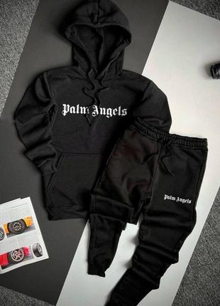 Теплий спортивний костюм palm angels худі + штани