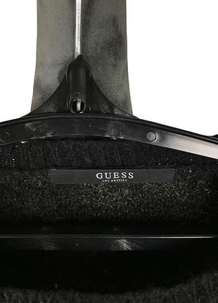 Чорний принтований светр guess 6
