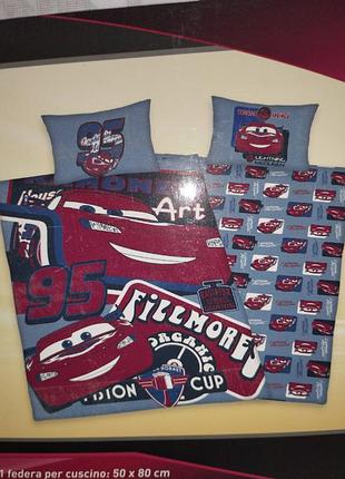 Набор постельного белья тачки