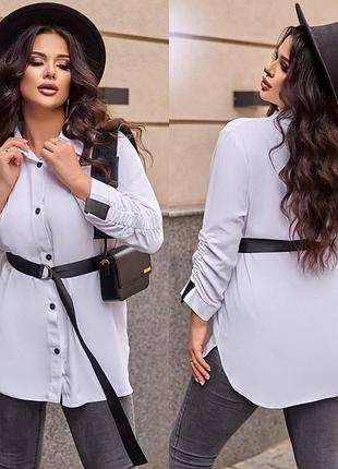 Рубашка-туника сорочка-туніка 42-56 р-р