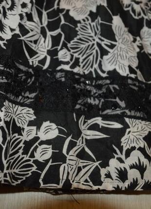 Красивая юбка из легкой ткани2 фото