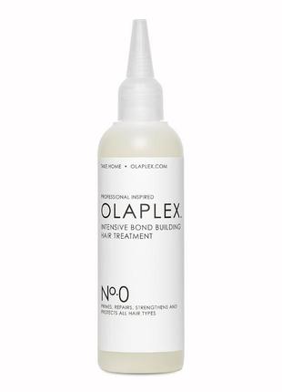 Интенсивное средство для укрепления волос olaplex №0 intensive bond building hair treatment,40 мл