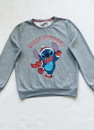 Толстовка худи  оверсайз-стич  stitch disney