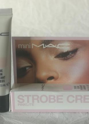 Увлажняющая крем-основа для макияжа mac strobe cream hydratant lumineux, pinklite, 15 мл3 фото