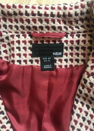 Піджак з вовною h&m3 фото